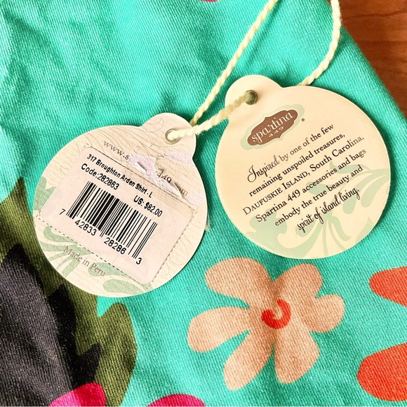 NWT Spartina 449 Broughton Arden Shirt - Picture 4 of 6